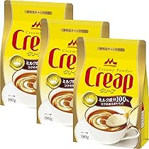 Amazon.co.jp: 森永乳業 クリープ袋 180g×3袋 コーヒー ミルク