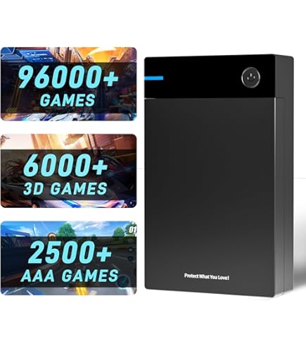 Amazon.co.jp: Kinhank 12tb Retro Game Hard Drive for over 96000