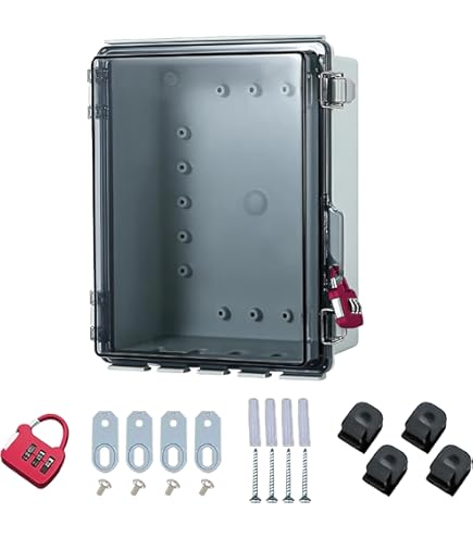 【在庫セール】日東工業 キー付耐候プラボックス 屋根付 汎用タイプ OPK16- Amazon | 日東工業 OPK16-254A OPK形 キー付 耐候 プラボックス 屋根付