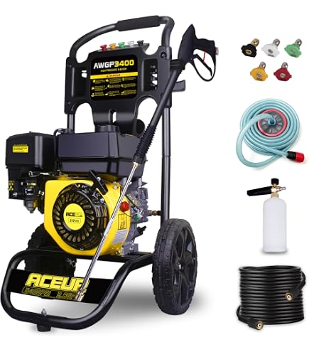 Amazon | 【セット品】工進(KOSHIN) エンジン式高圧洗浄機 JCE-1408U