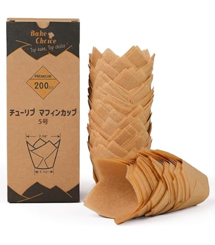 Amazon | 紙型 マフィンカップ NP-6太陽と麦 小 100枚入り | ママパン