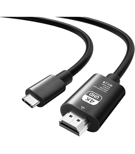 Amazon | USB Type C HDMI 変換ケーブル - 1M 【4K@60Hz映像出力
