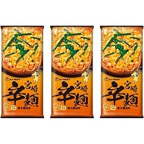 Amazon.co.jp: マルタイ 宮崎辛麺風ラーメン 186g×3袋 棒ラーメン ご