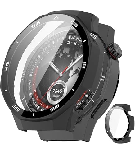 Amazon.co.jp: Lamshaw for HUA-WEI Watch GT 5 Pro ハードケース,強化