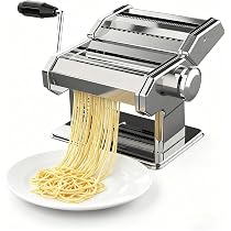 パスタマシン パスタメーカーマシン 手回し式 ステンレス製 自家製麺用 Amazon | 製麺機 パスタマシン 家庭用 手回し版 簡単に麺を作る 2種