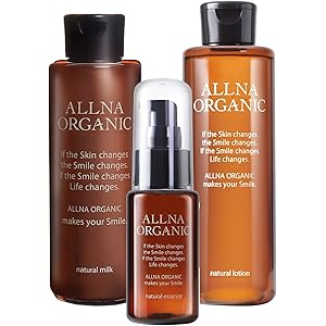 化粧水 & 乳液 & 美容液 【 乾燥肌 のあなたのために 】 オルナ オーガニック スキンケア セット 「 無添加 合…