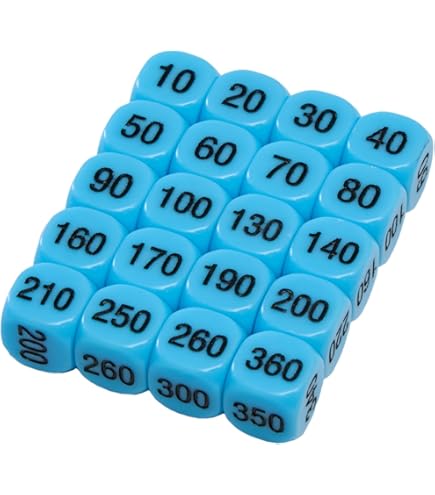 Amazon | MINI CUBER ギャラクシー ブルー ダイス サイコロ 12個