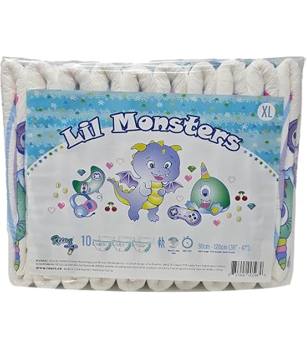 Amazon | Rearz - Mega Safari 大人用プリントおむつ(12パック) (XL