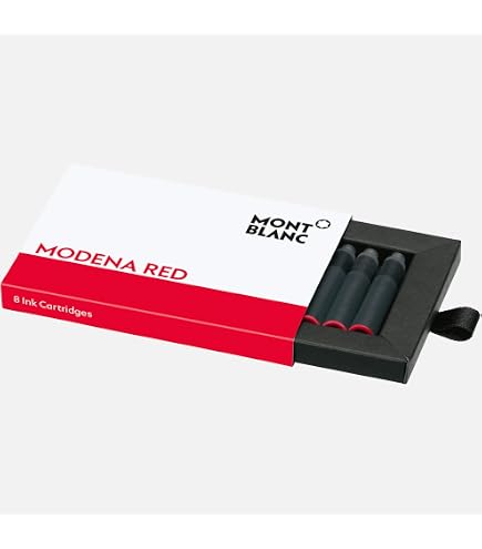 Amazon.co.jp: モンブラン インクボトル モデナレッド 60ml PF