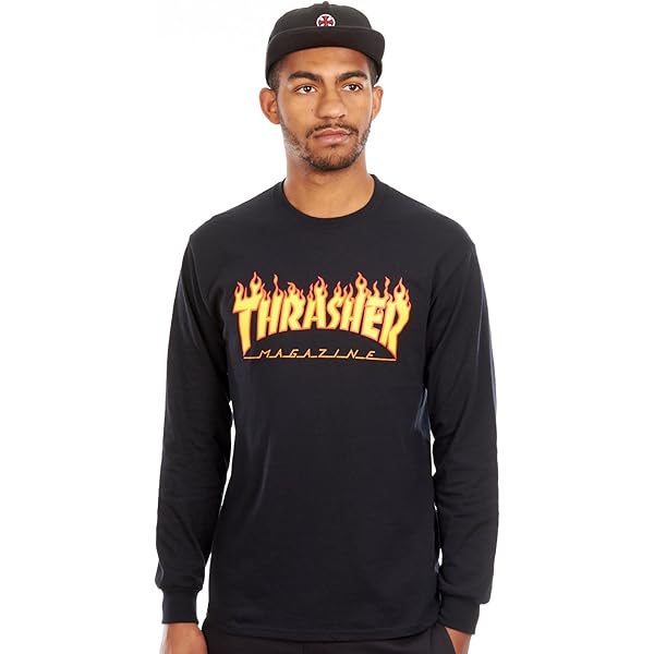 Amazon | スラッシャー THRASHER サーマル ロンT SK8 GOAT THERMAL