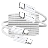 【2本セット】MOGOOD USB C ケーブル【1m+1m PD対応 60W】USB C ケーブル タイプc ケーブル 急速充電 Type C to Type C USB C ケーブル 断線防止 超高耐久 USB C & USB C ケーブル 15 Pro Max15 Pro、MacBook Air/Pro、Pad Air、Galaxy、Xperia、Google Pixel等USB C機種対応