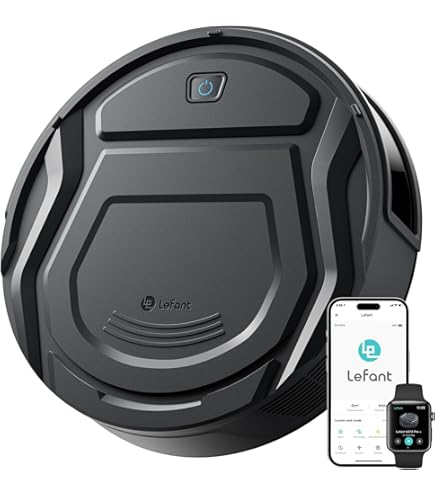 Amazon | Lefant M320 ロボット掃除機 [水拭き機能搭載 6000Pa強力吸引