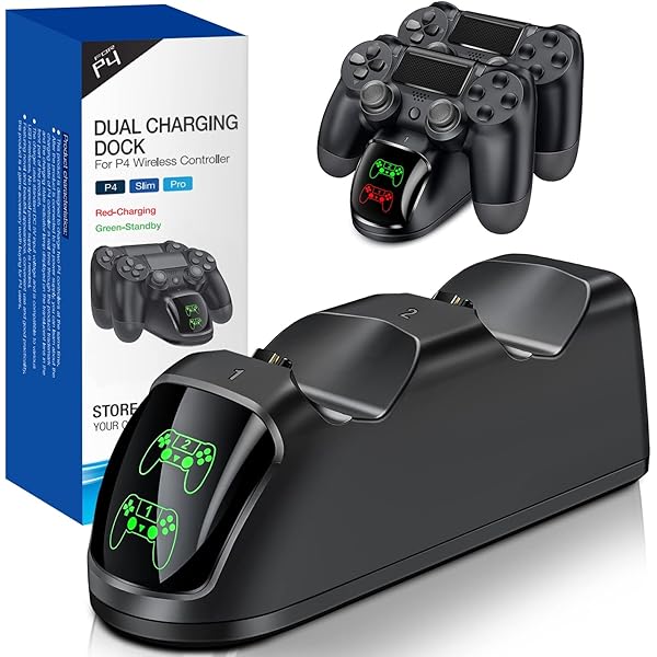 Amazon | 【PS4対応】置くだけ充電スタンド1台用 for ワイヤレス