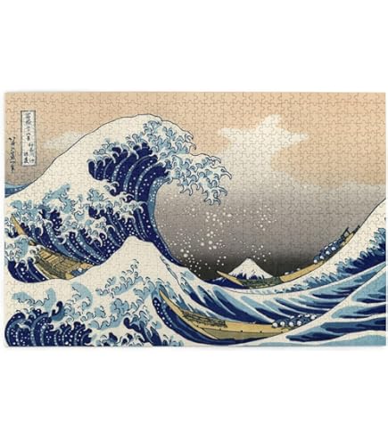 Amazon.co.jp: 1000ピース ジグソーパズル 神奈川沖浪裏 (富嶽三十六景