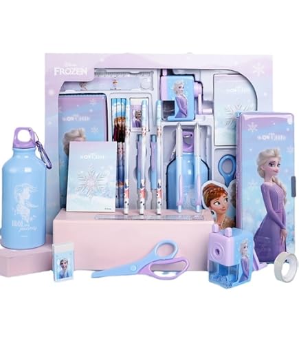 Amazon.co.jp: サンスター文具 ディズニー 文具セット 新入学用品 2025