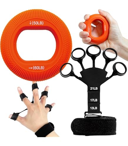Amazon | 指伸筋エクササイズ 握力 トレーニング フィンガー