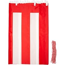 Amazon | イタミアート 紅白幕 高さ180cm×長さ1260cm (7間) テトロン