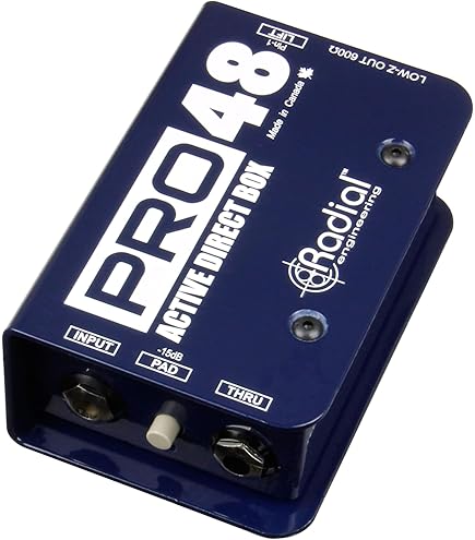 Amazon | RADIAL PRO DI パッシブ・ダイレクトボックス