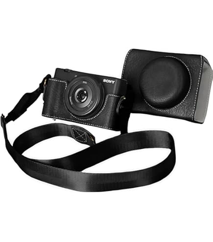 Amazon | TP Original Sony ZV-1 ZV1 専用 ブルタイプ 本革