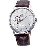 [オリエント]ORIENT Bambino バンビーノ 自動巻き腕時計 機械式 オートマティック 国内メーカー保証付 オープンハート RN-AG0005S メンズ ホワイト シルバー