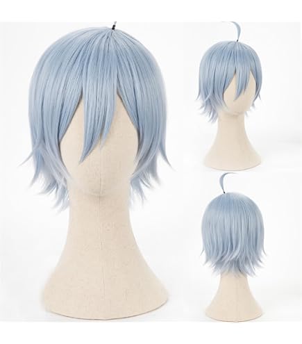 Amazon.co.jp: ツイステ風 [夜空のシフォン] カリム コスプレウィッグ