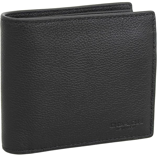 Amazon.co.jp: [コーチ] 二つ折り財布 メンズ CMPCT ID SPRT CLF
