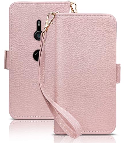 Amazon.co.jp: Xperia XZ2 ケース 手帳型 高質PUレザー Xperia XZ2