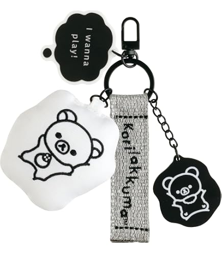 Amazon.co.jp: 牛久保工芸社 リラックマ 3連メタルキーチェーン