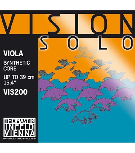 Amazon | THOMASTIK Vision SOLO ヴィジョン ソロ ビオラ弦 セット