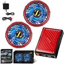 43V ファンバッテリーセット 電圧調整機能 空調作業服用 90mm服穴径対応 Amazon.co.jp: 43V業界最強 ファンバッテリーセット デュアル