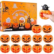 Amazon | MengMaTe ハロウィン カボチャから幽霊 12入り おもちゃ 景品