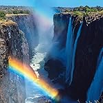 世界遺産 iPad壁紙 虹に彩られるヴィクトリアの滝(ザンビア) 世界遺産 iPad壁紙 虹に彩られるヴィクトリアの滝(ザンビア)