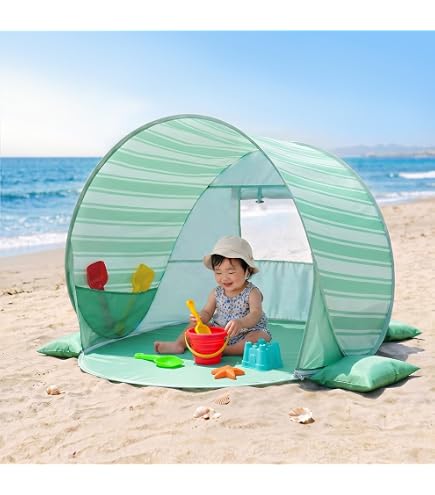 2ウェイサンシェルター　黄緑×グレー　テント　キャンプ　海水浴 2ウェイサンシェルター 黄緑×グレー テント キャンプ 海水浴 2ウェイ