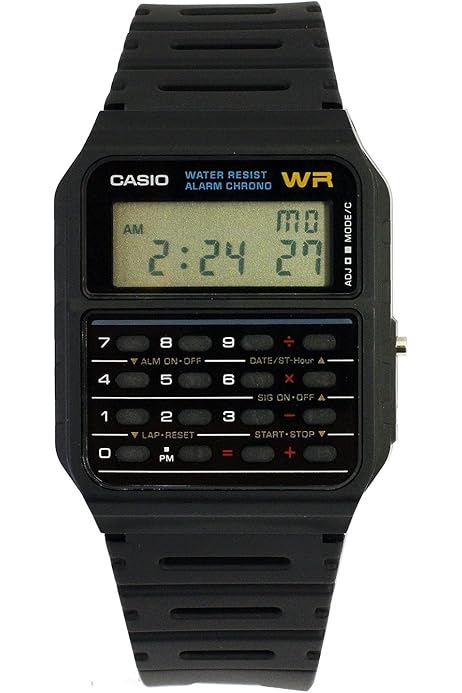 Amazon カシオスタンダード 腕時計 Ca 53w 1z 逆輸入品 ブラック 腕時計 腕時計 通販