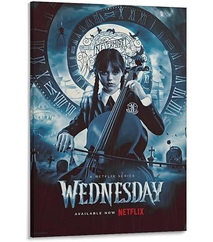 Amazon.co.jp: 映画ポスター ウェンズデー Wednesday アダムス