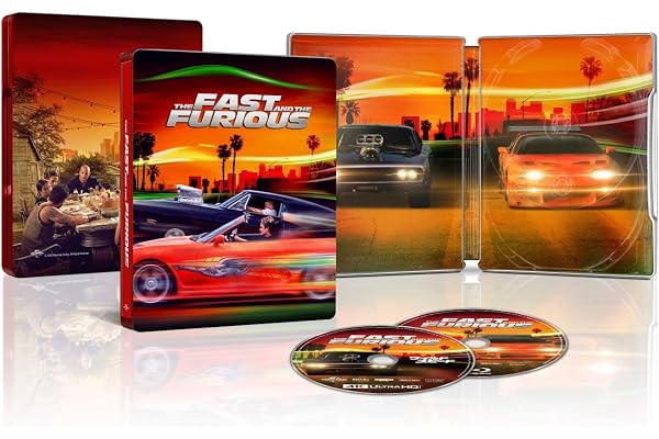 ワイルド・スピード　25th アニバーサリー・エディション　スチールブック仕様　４Ｋ ＵＨＤ ＋ ブルーレイ セット [Blu-ray]