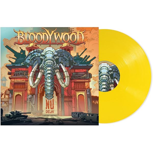 Bloodywood - Rakshak (White/Blue/Black marbled) | Amazon.com.au