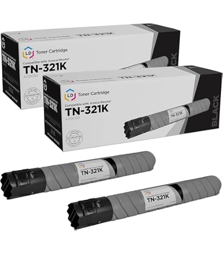 トナーカートリッジ TN321K TN321AY ２本 楽天市場】コニカミノルタ トナーカートリッジ TN321K ブラック