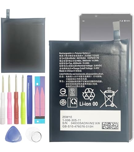 Amazon | MUKUZI for Sony Xperia 1 III 互換 バッテリー SNYSAC5 電池