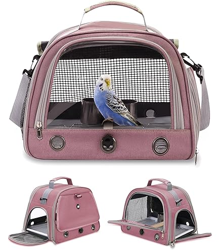 Amazon | 鳥用 トラベルキャリー 鳥ケージ Wingキャリアー Lサイズ