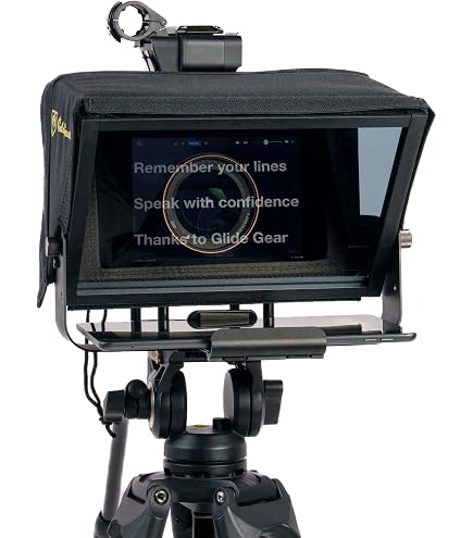 スマホ/iPadmini用プロンプター　TMP50 glide gear Amazon | Glide Gear TMP 50 Adjustable Smartphone Mini Teleprompter