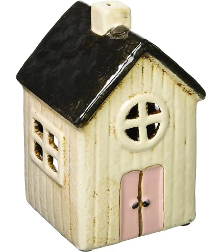 Amazon.co.jp: 東洋石創 オブジェ Candle house キャンドルハウス 約7