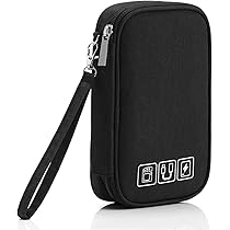 Amazon.co.jp: 収納ポーチ 三層式 大容量 PC周辺小物 ガジェット