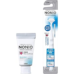 NONIO(ノニオ) 舌クリーナー+舌専用クリーニングジェル 舌クリーナー+ジェル