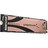 SABRENT 8TB Rocket 4 PLUS NVMe 4.0 Gen4 PCIe M.2 Internal SSD Extreme Performance Solid State Drive R/W 7100/6600MB/s (SB-RKT