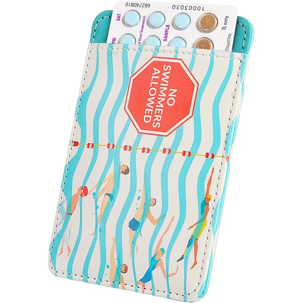 2 Pack Birth Control Pill Packet With 4\" X 3\" For Women Privacy...