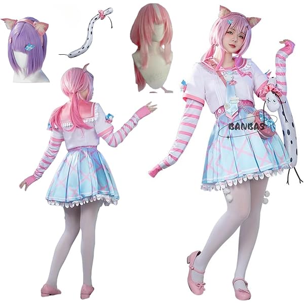 Amazon | [XhWser] コスプレ衣装 YouTuber VTuber ヤン・ナリ