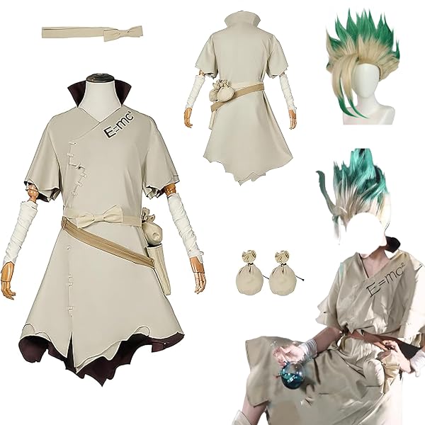 Amazon.co.jp: GGcosplay Dr．STONE ドクターストーン 石神千空