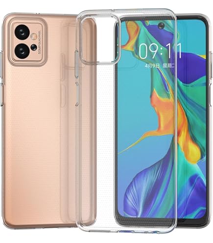 Amazon.co.jp: 対応 Motorola Moto E32s ケース クリア ケース