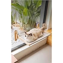 Amazon | KUMORIJP 吸盤式猫用ウォールマウント 猫窓用ハンモック／窓